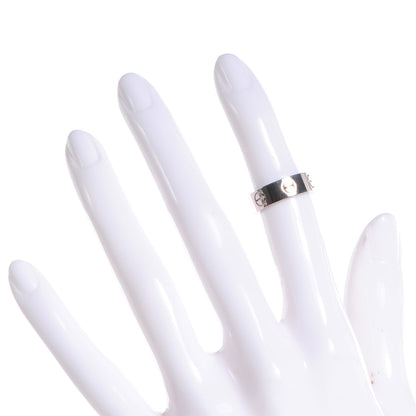 Cartier 18k White Gold 5mm Love Ring Size 47 US 4 2 of 5