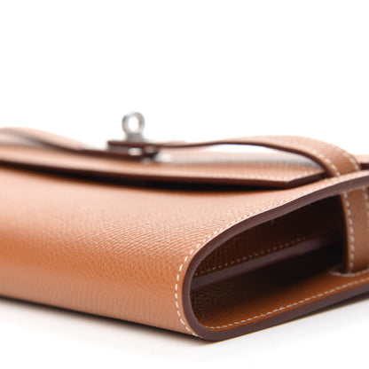 Hermes Epsom Kelly Wallet To Go Gold 7 of 11