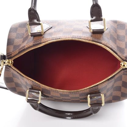 Louis Vuitton Damier Ebene Speedy Bandouliere 25 6 of 11