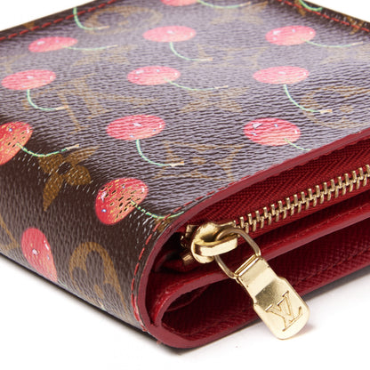Louis Vuitton Monogram Cerises Compact Zippe Wallet 6 of 8