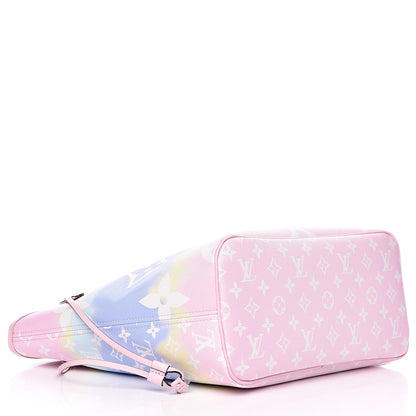 Louis Vuitton Monogram Escale Neverfull MM Pastel 4 of 11