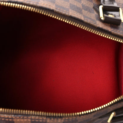 Louis Vuitton Damier Ebene Speedy 30 5 of 8