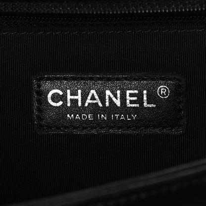 Chanel Lambskin Quilted Large Boy Flap Black 6 of 10