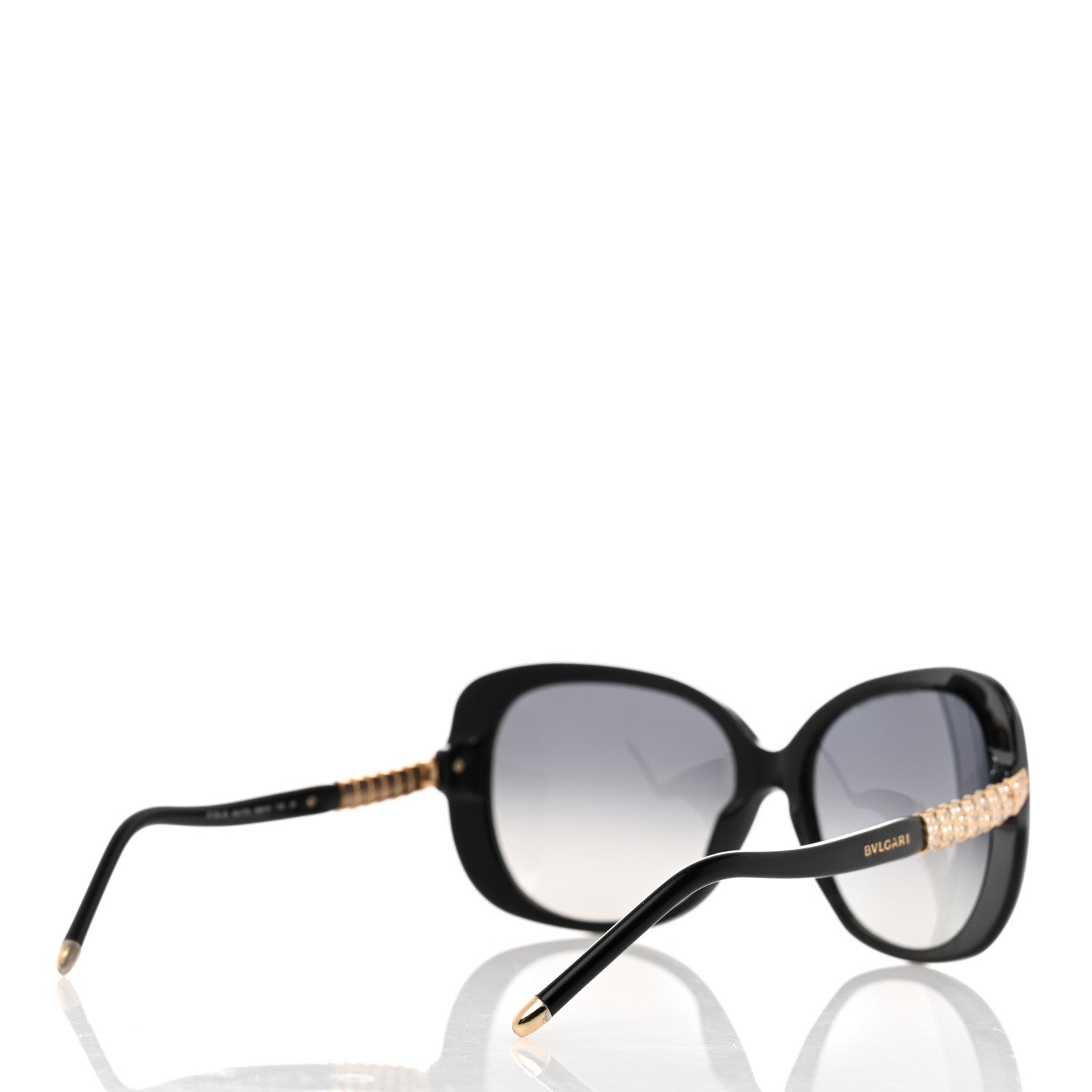 Bulgari Oversized Sunglasses 8105-B Black 4 of 8