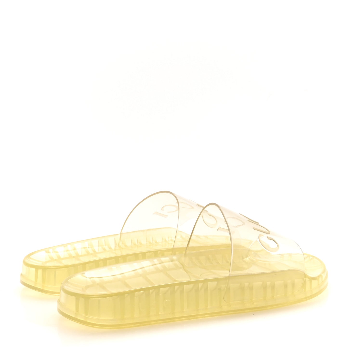 Rubber Mens Pursuit Slide Sandals 10 Transparent