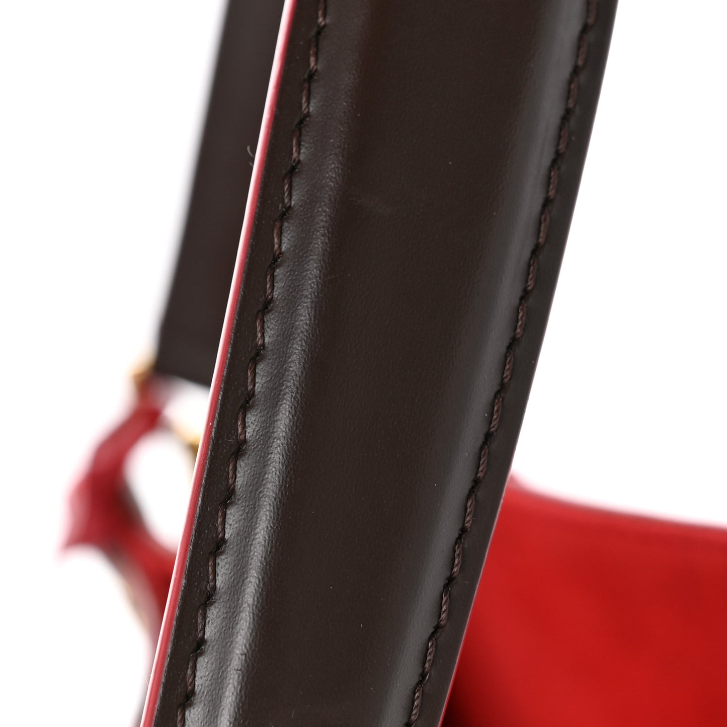 Damier Ebene Caissa Hobo Cherry