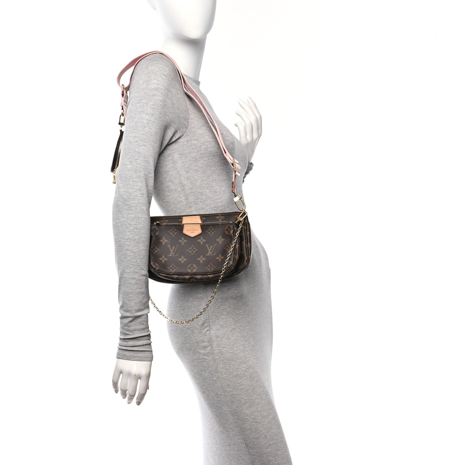 Louis Vuitton Monogram Multi Pochette Accessories Rose Clair 2 of 12