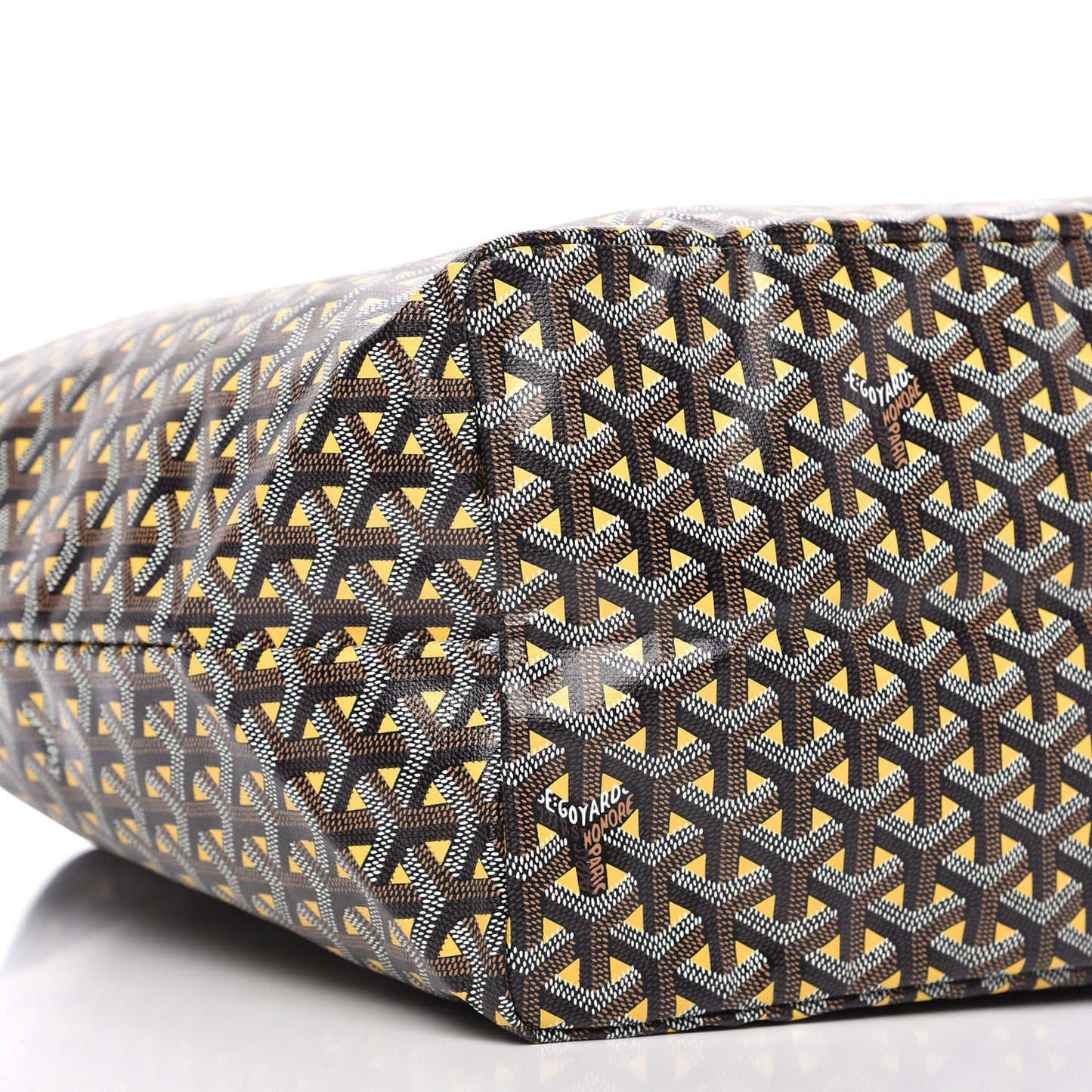 Goyardine Saint Louis Claire Voie GM Black Yellow