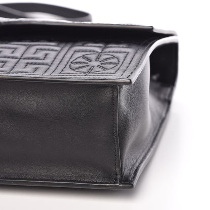 Versace Nappa Ricamo Quilted The Greek Shoulder Bag Black 11 of 11