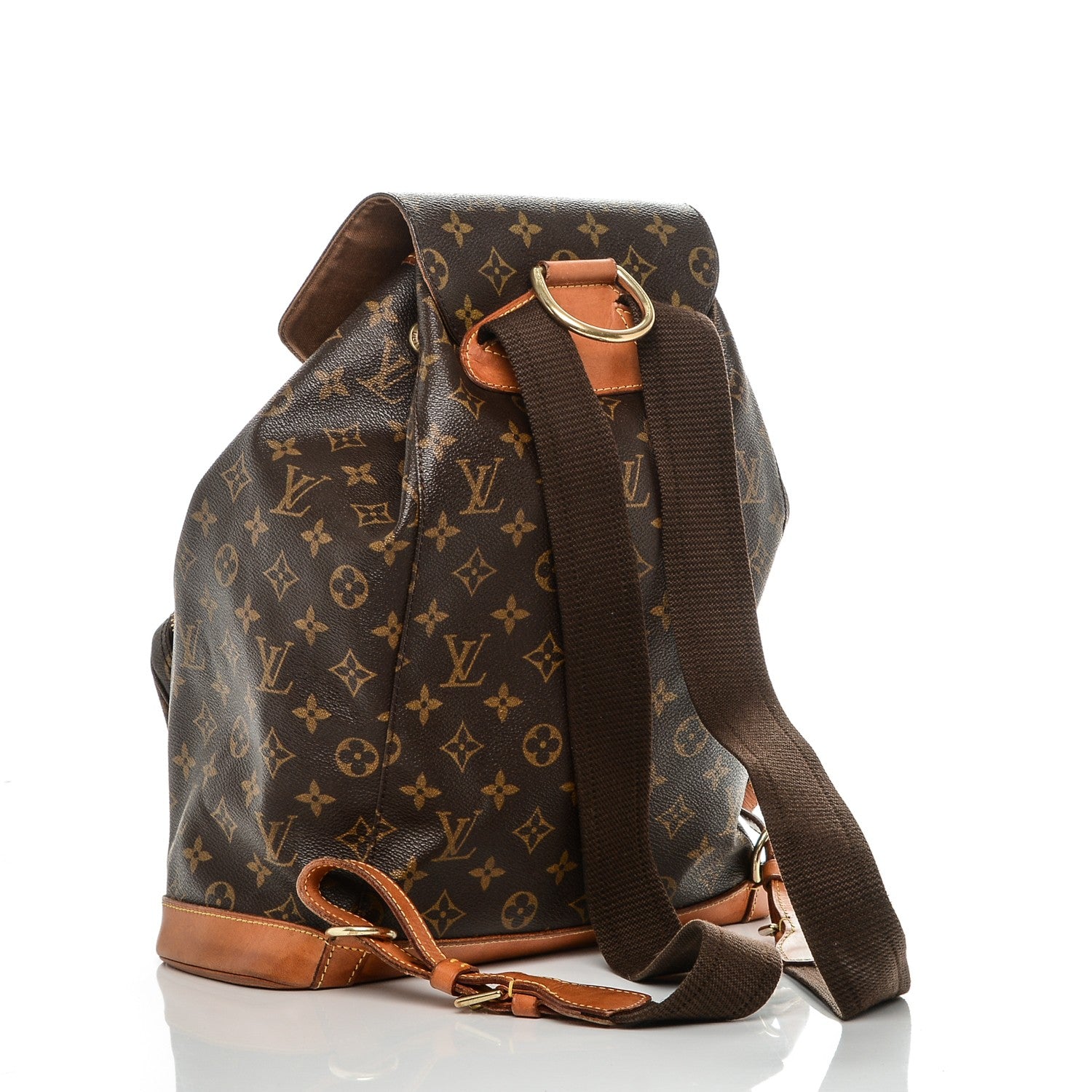 Louis Vuitton Monogram Montsouris GM Backpack 3 of 6
