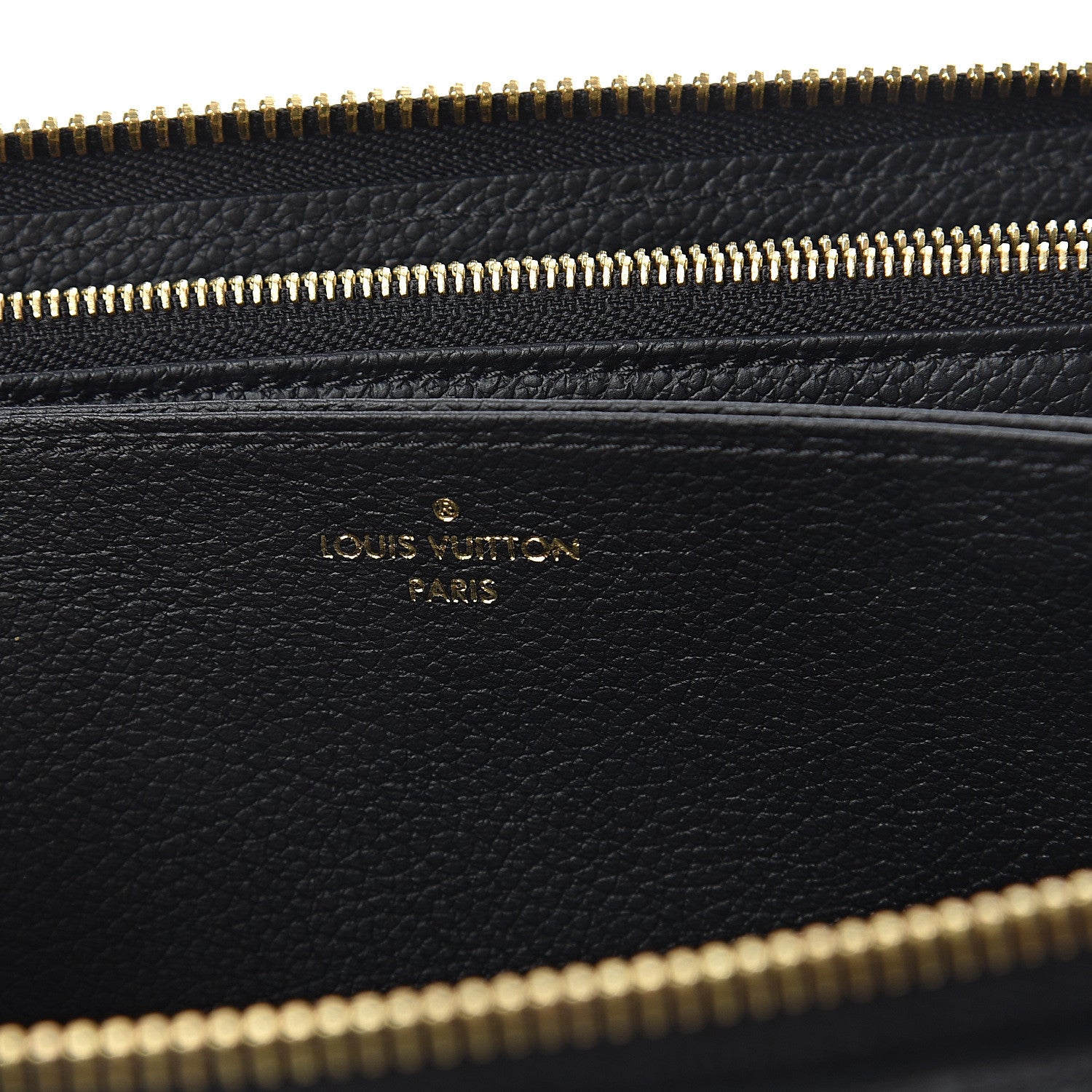Louis Vuitton Empreinte Zippy Wallet Black 5 of 6