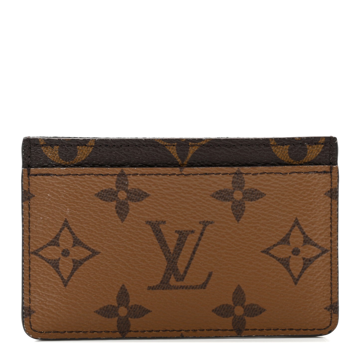 Reverse Monogram Card Holder
