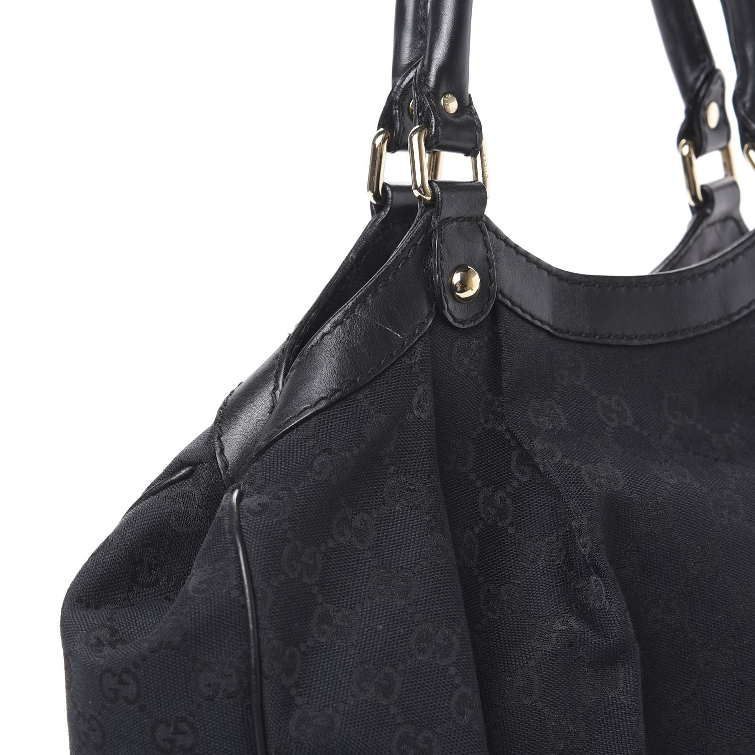 Gucci Monogram Medium Sukey Black 9 of 10
