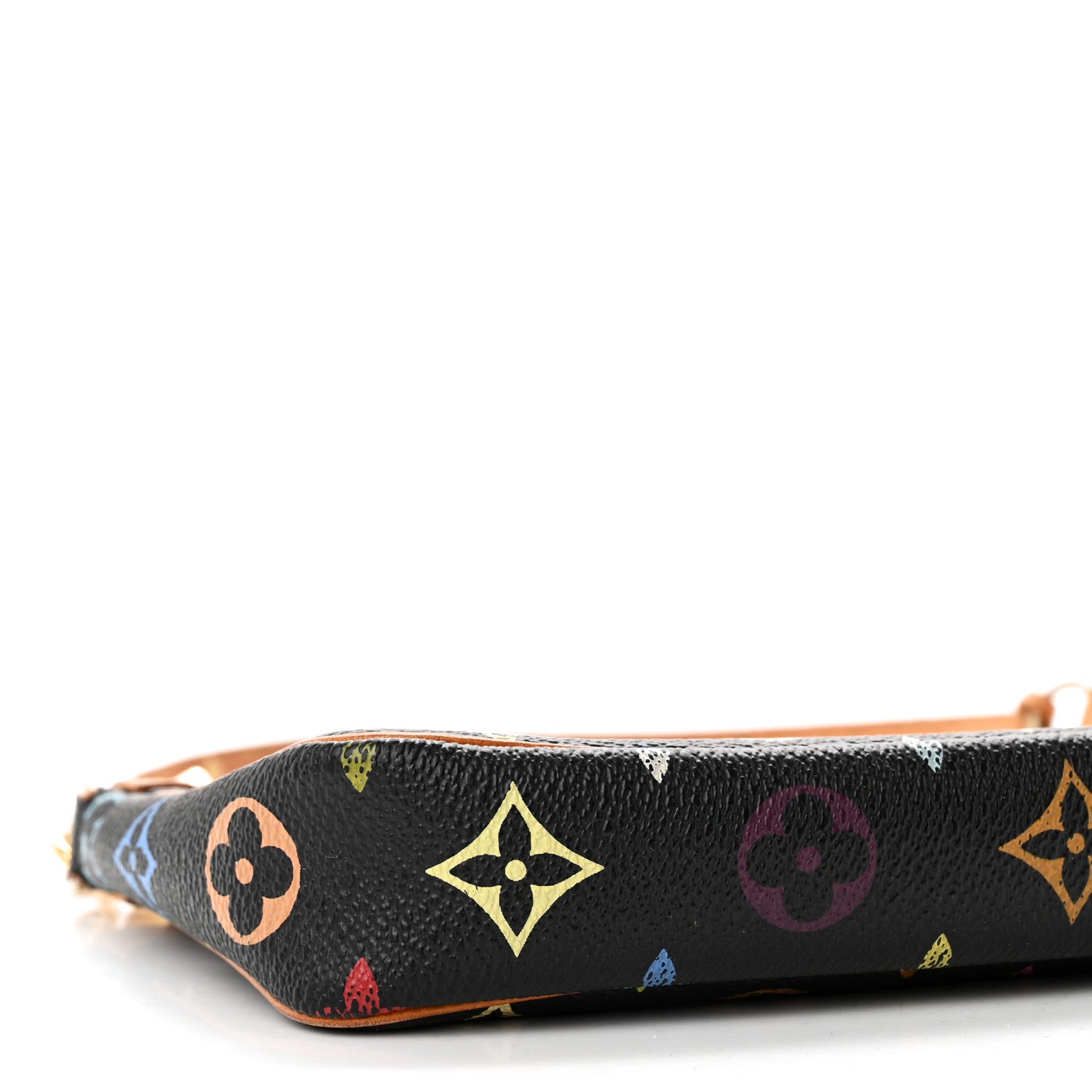 Louis Vuitton Monogram Multicolor Pochette Accessories Black 9 of 15