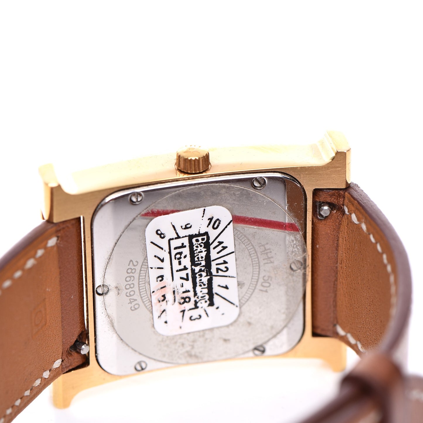 Stainless Steel Barenia 26mm Heure H Hour Quartz Watch Fauve