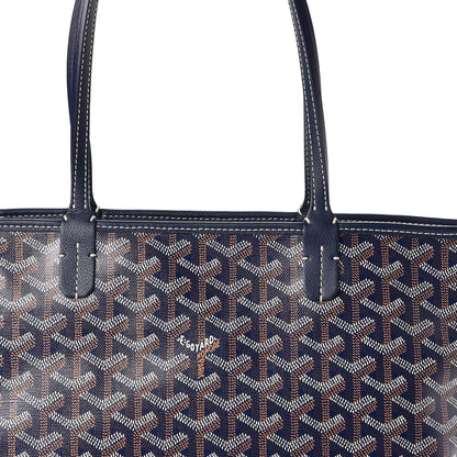 Goyard Goyardine Artois PM Navy 10 of 10