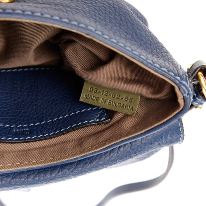 Chloe Calfskin Marcie Pochette Crossbody Bag Scuba Blue 7 of 9