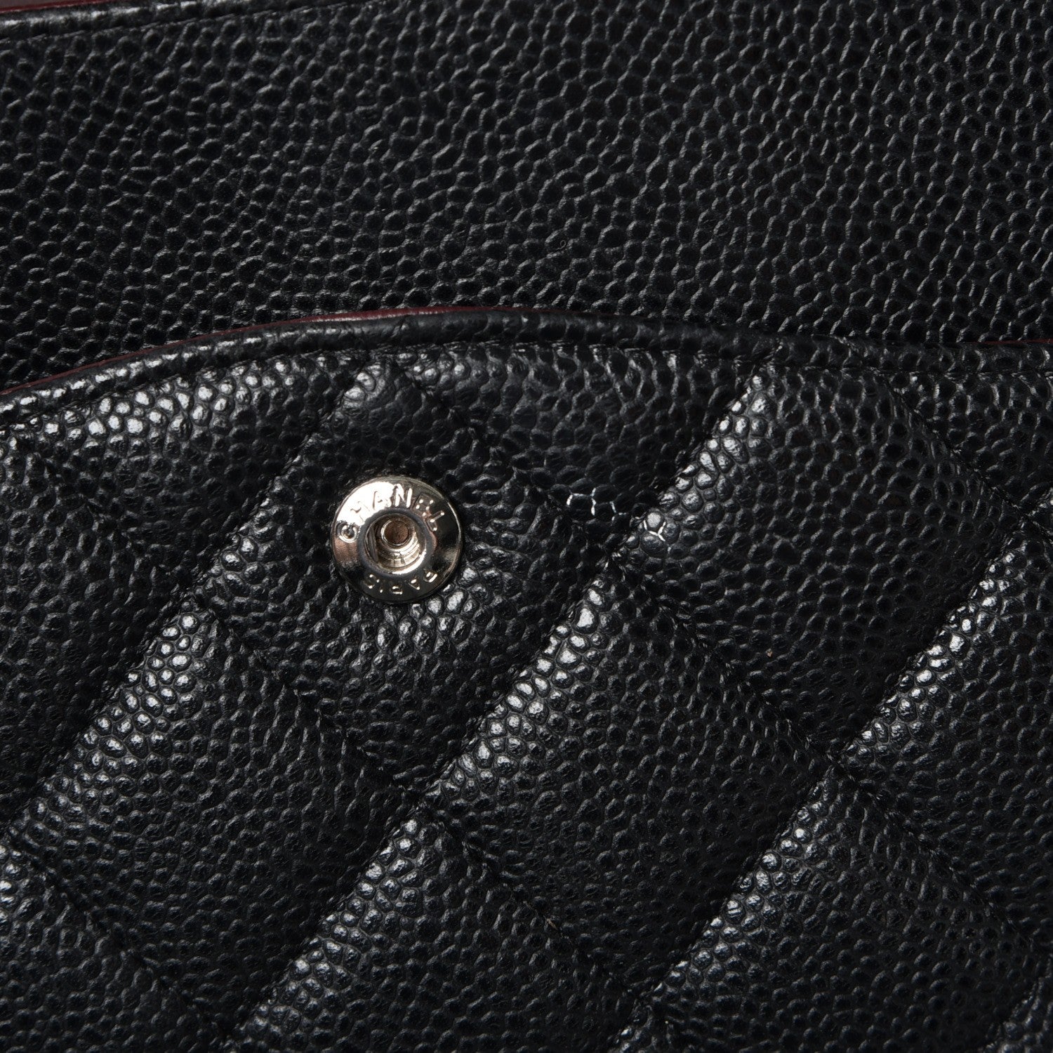Chanel Caviar Quilted Maxi Double Flap Black 12 of 13