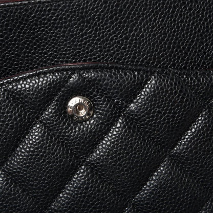 Chanel Caviar Quilted Maxi Double Flap Black 12 of 13