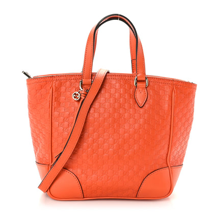 Gucci Microguccissima Small Bree Tote Sun Orange 1 of 9