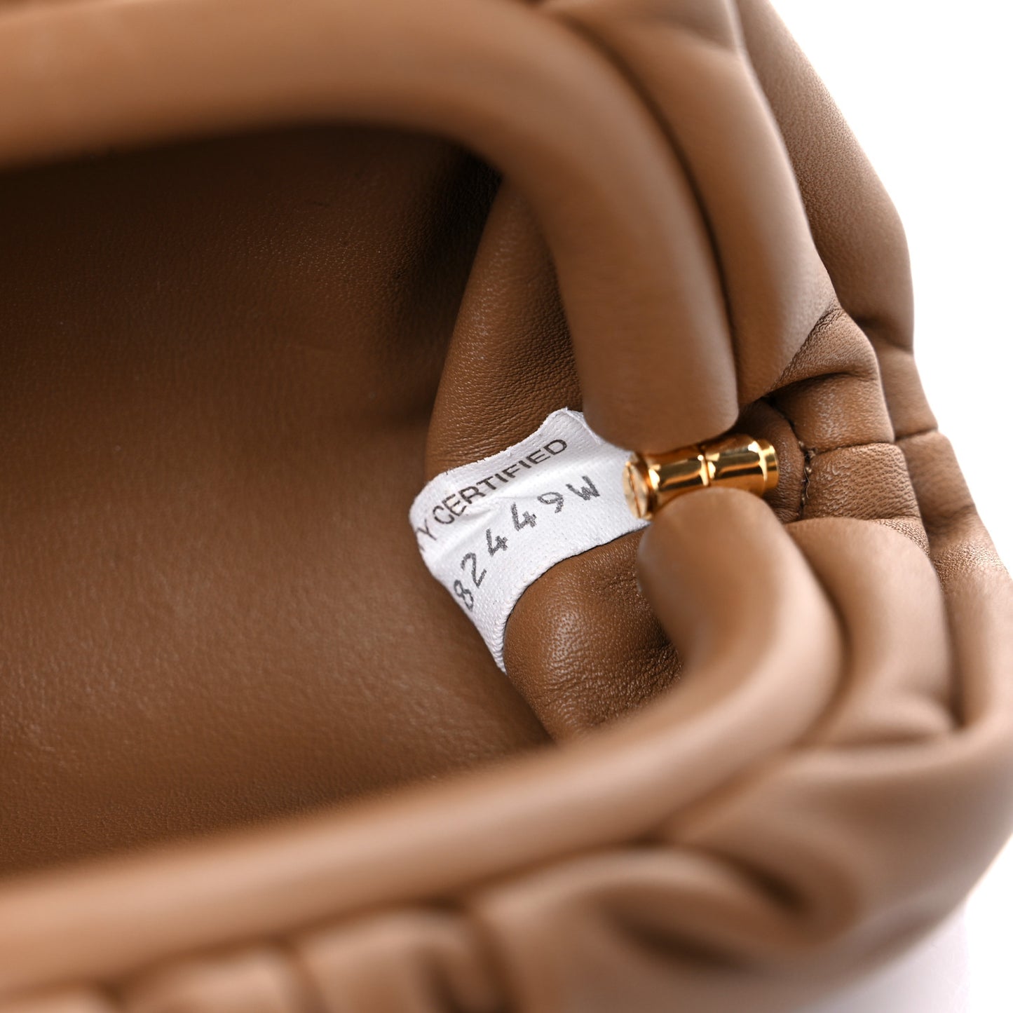 Butter Calfskin Coin Purse Cammello