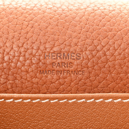 Hermes Barenia Faubourg Mini Sac Roulis Fauve 5 of 9