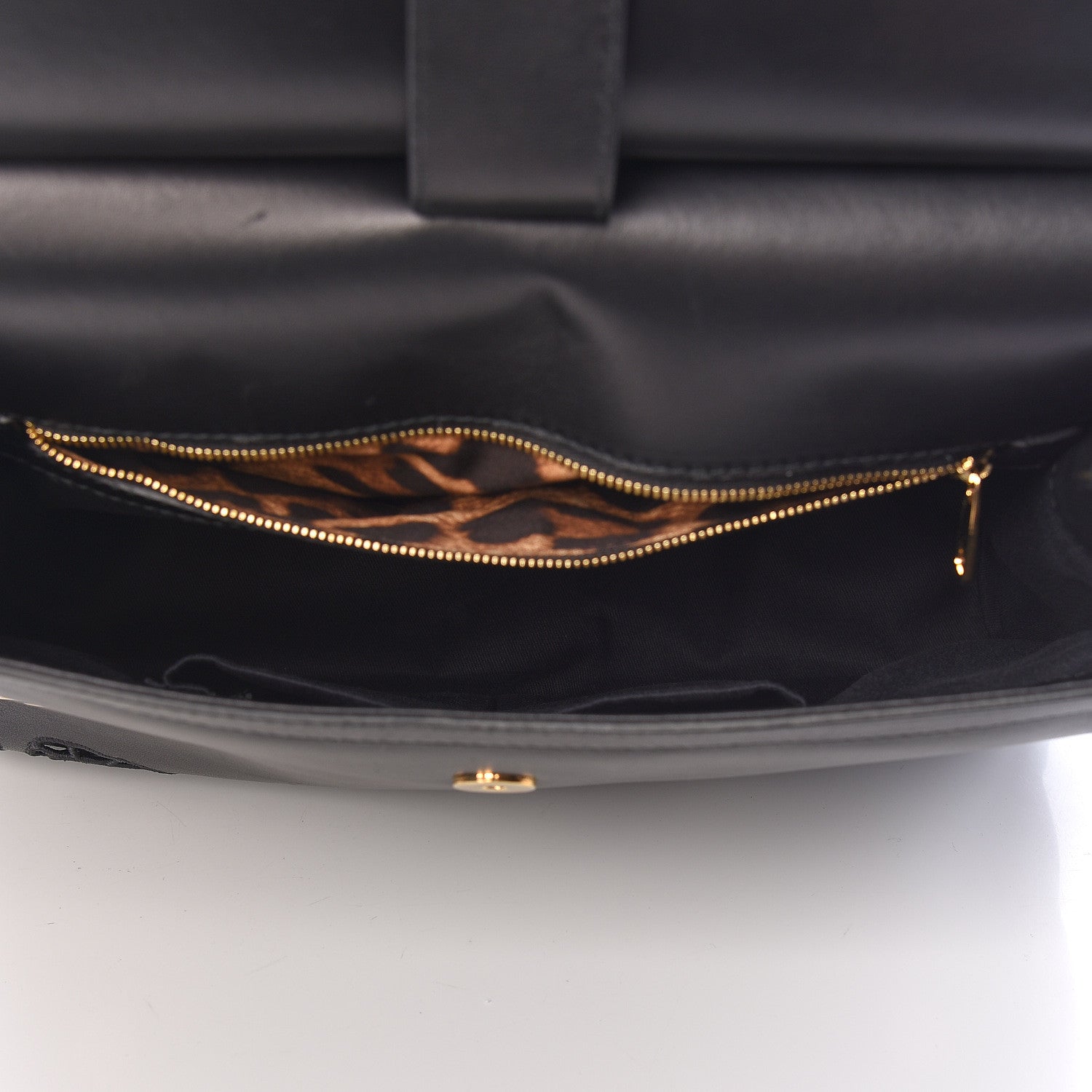 Dolce & Gabbana Lambskin Large Embroidered Laser Cut Miss Sicily Satchel Black 7 of 9