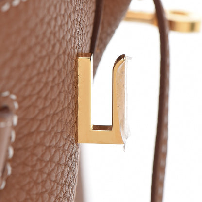 Hermes Togo Birkin 25 Gold 16 of 34