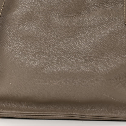 Prada Vitello Daino Zippered Tote Argilla 11 of 14