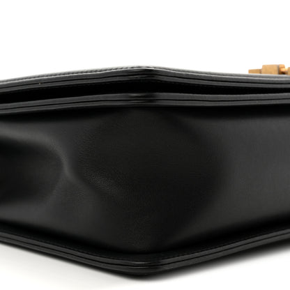 Chanel Calfskin Quilted New Medium Boy Flap Black 16 of 21