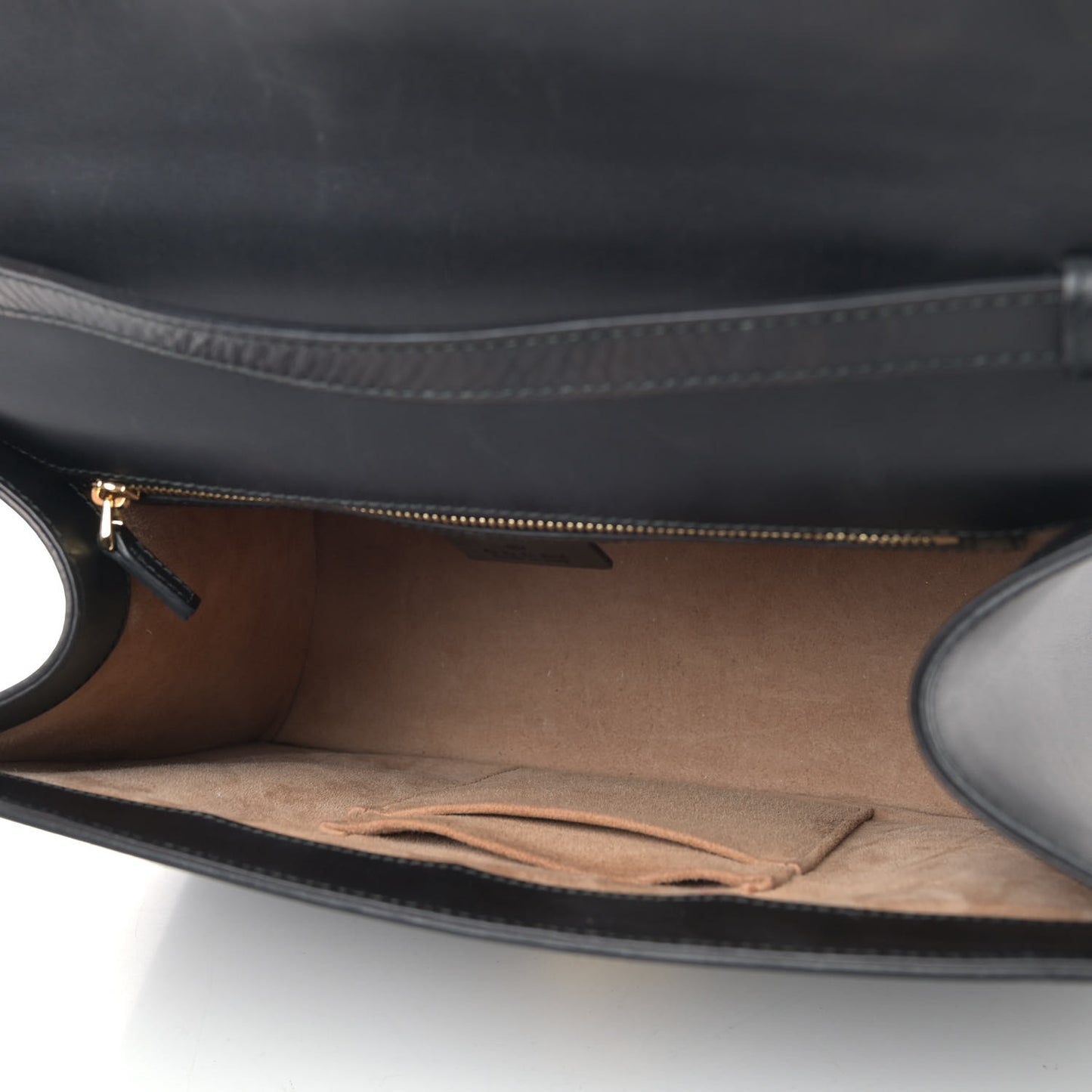 Calfskin Medium Sylvie Top Handle Bag Black