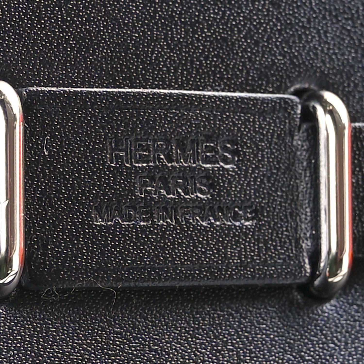 Hermes Military Toile Vache Hunter Herbag Zip Retourne 20 Black 6 of 10