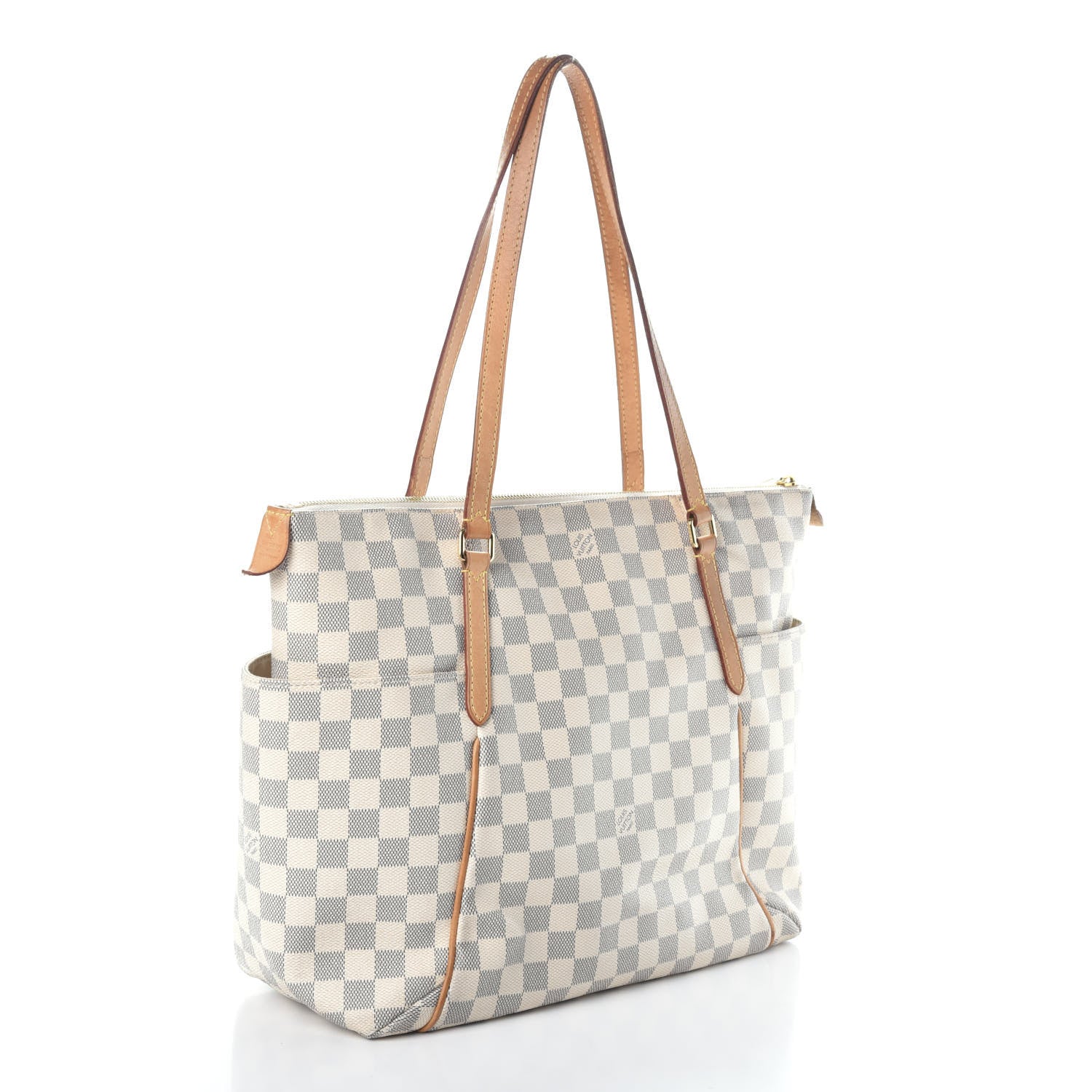 Louis Vuitton Damier Azur Totally MM 3 of 9