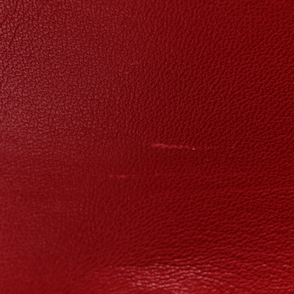 Celine Box Calfskin Medium Classic Box Flap Bag Red 11 of 13