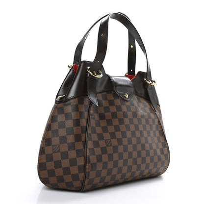 Louis Vuitton Damier Ebene Sistina GM 3 of 9