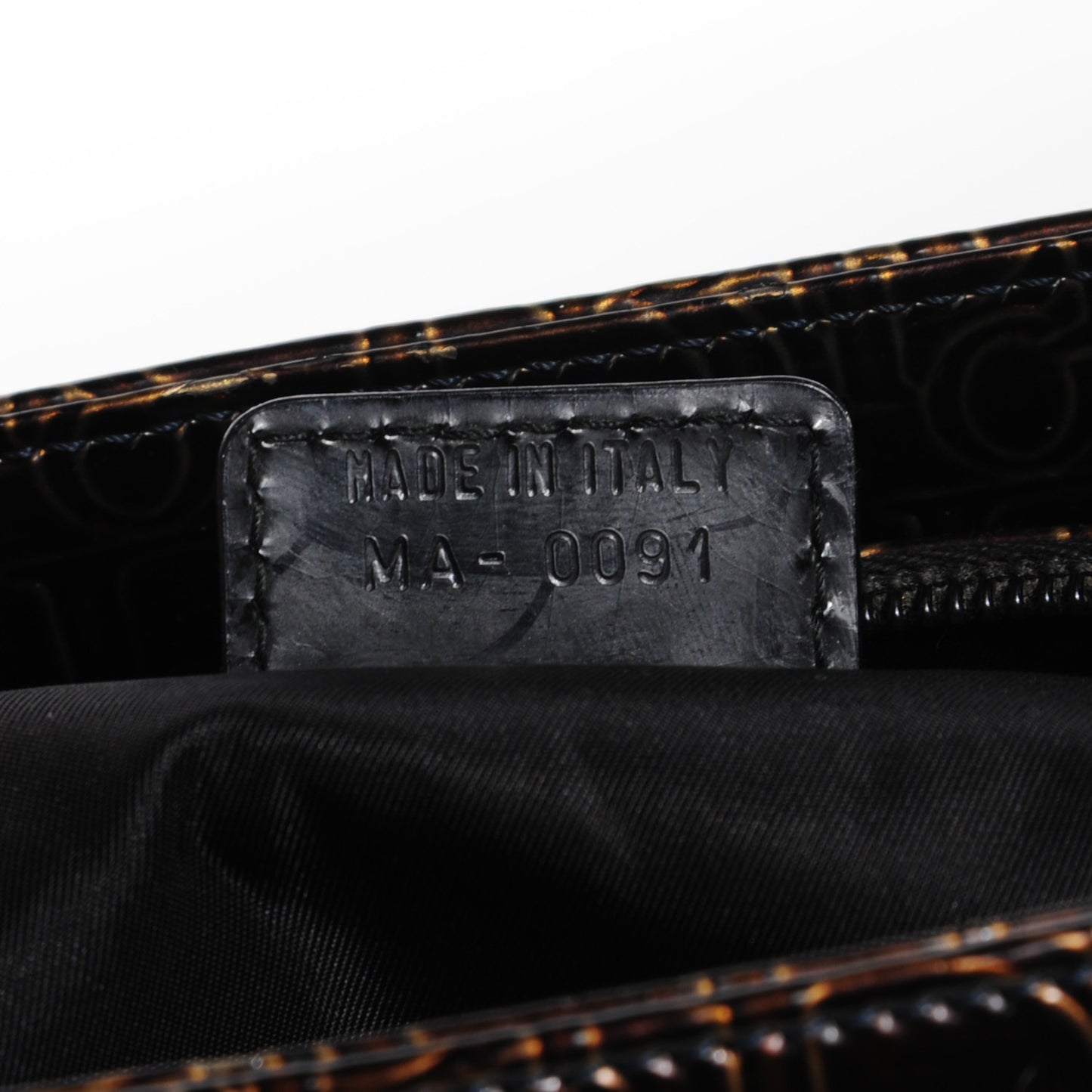 Patent Ultimate Medium Lady Dior Brown
