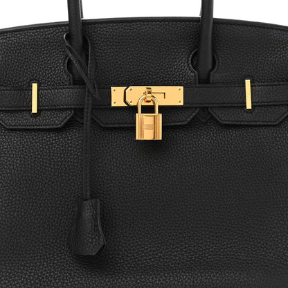 Hermes Togo Birkin 30 Black 7 of 9