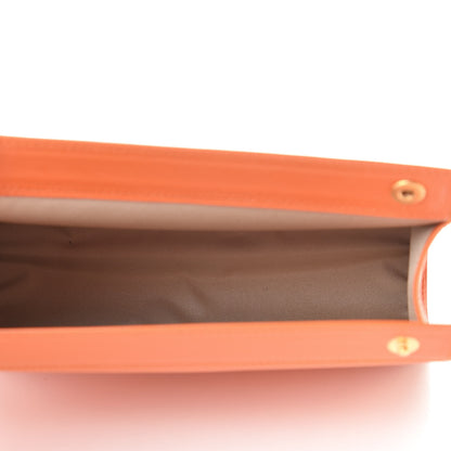 Hermes Veau Gulliver Karo PM Orange 5 of 8
