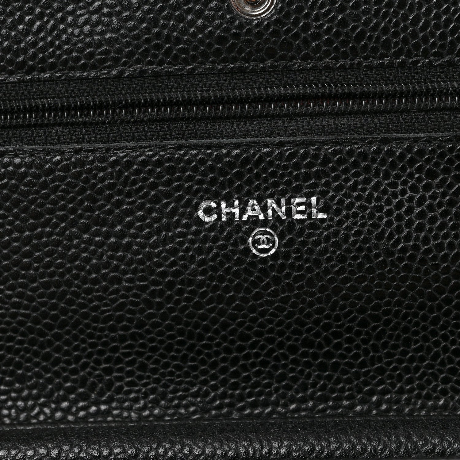 Chanel Caviar Quilted Wallet on Chain WOC Black 6 of 10