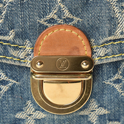 Louis Vuitton Monogram Denim Mini Pleaty Blue 14 of 14