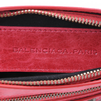 Balenciaga Chevre Porte Toilette Makeup Clutch Sang 6 of 7