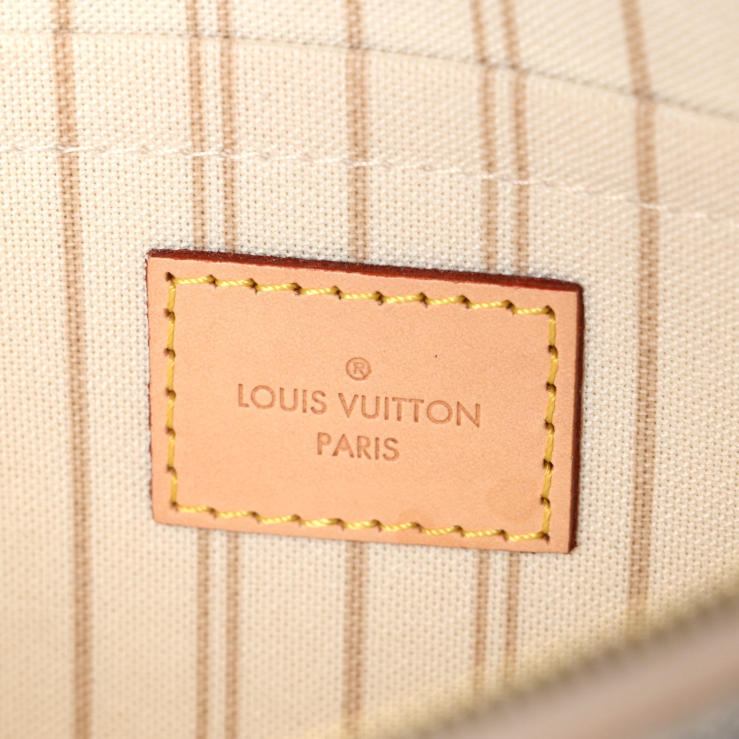 Louis Vuitton Damier Azur Neverfull MM GM Pochette 6 of 8
