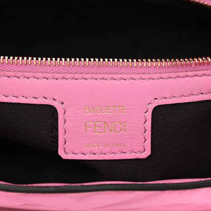 Fendi Nappa FF 1974 Embossed Baguette Lollypop 6 of 12