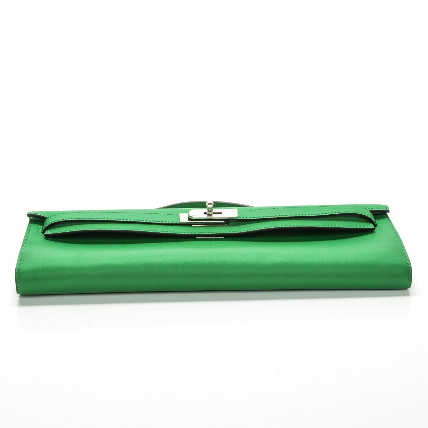 Hermes Swift Kelly Cut Clutch Pochette Bambou 6 of 22