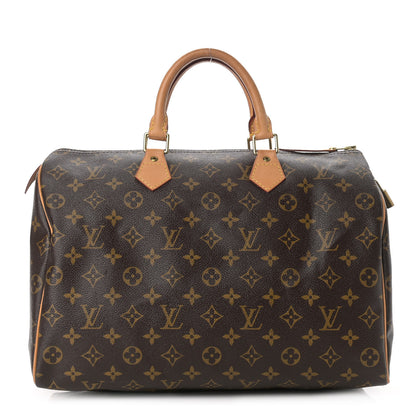 Louis Vuitton Monogram Speedy 35 1 of 10