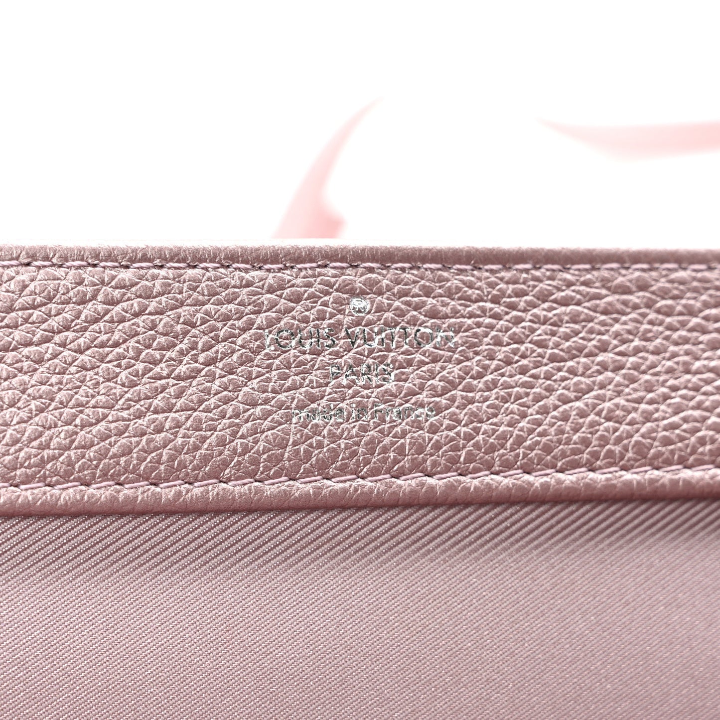 Soft Calfskin Eyelet Lockme II Chain Bag BB Rose Gold