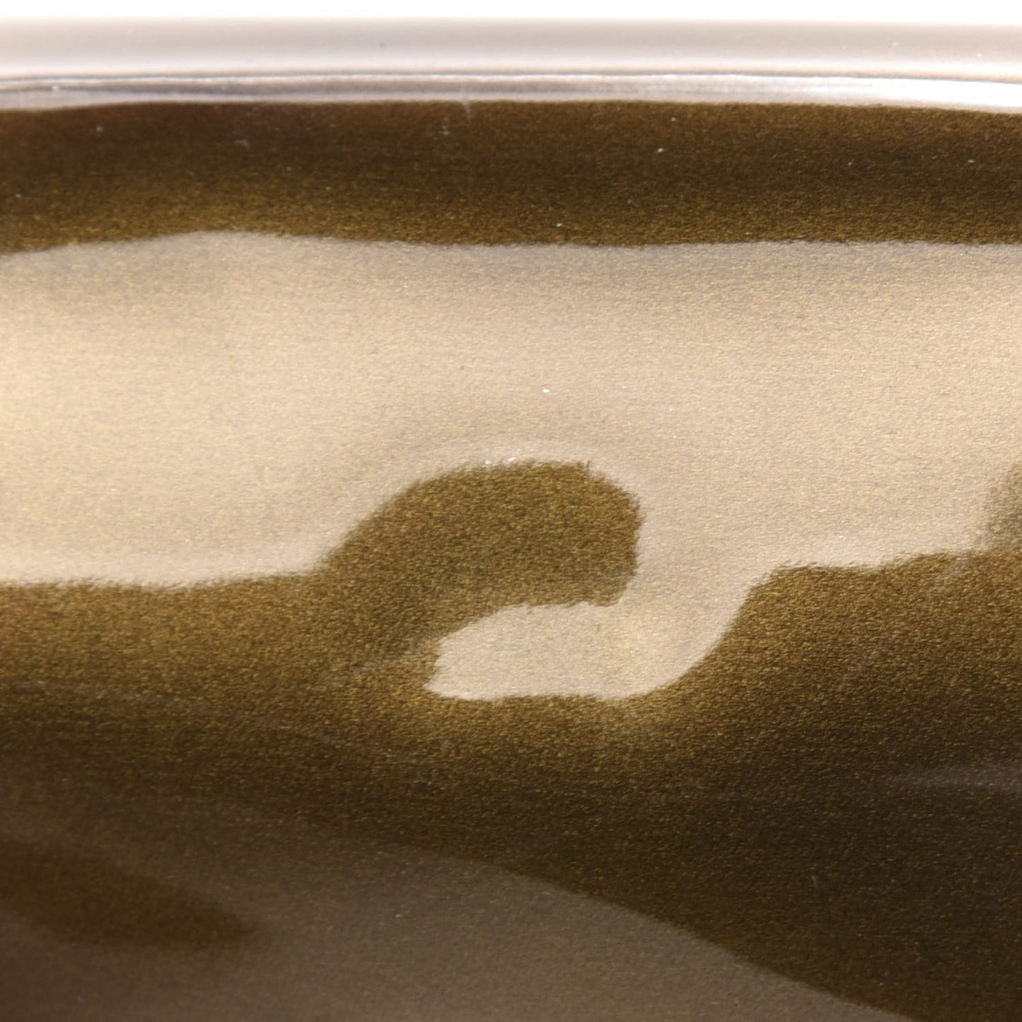 Patent Calfskin Georgie Mini Crossbody Bag Dark Nickel