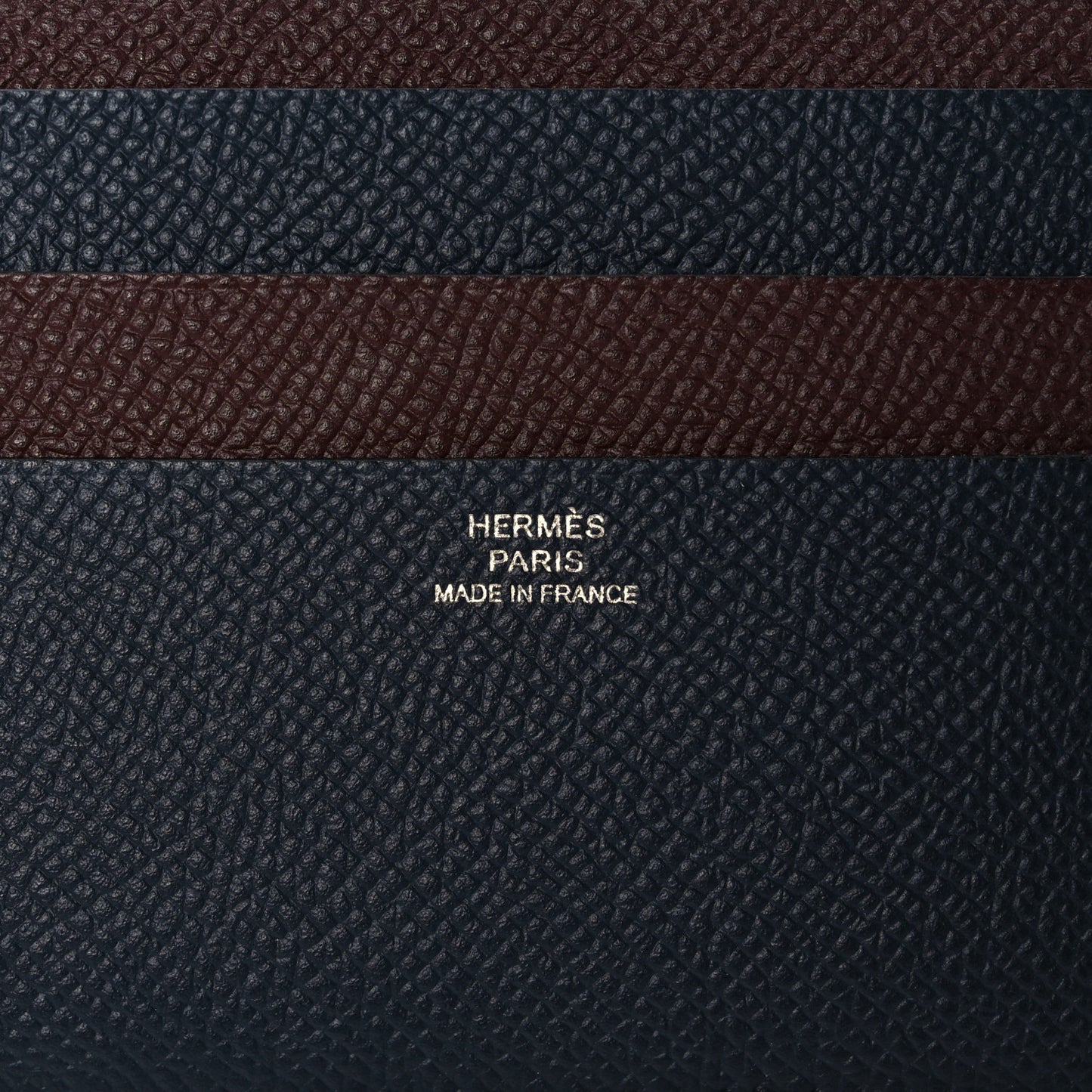 Epsom City 8CC Colorblock Card Holder Bleu Indigo Bordeaux