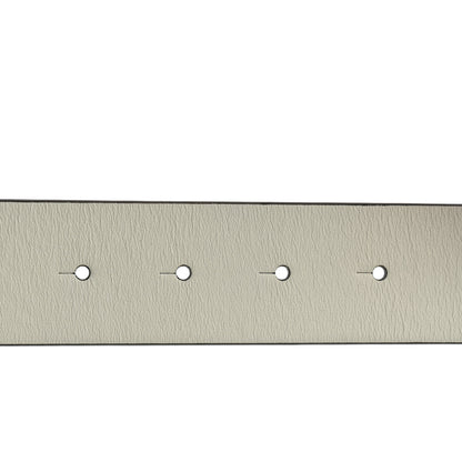 Chanel Calfskin CC Reversible Belt 85 34 Black White 5 of 7