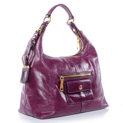 Prada Vitello Shine Hobo Erica 4 of 10